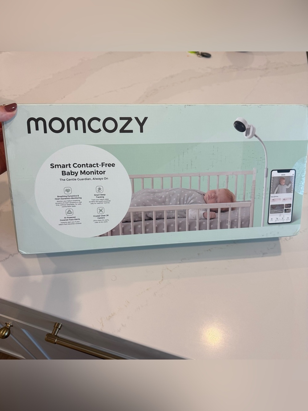 Mom Cozy Smart Baby Monitor New